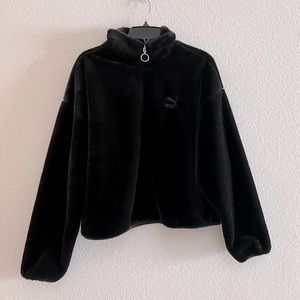 Puma Pullover Fur Coat